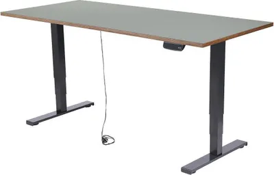 Produktbild von Schreibtisch imstande, Gestell business-b + Platte 180x80cm Ash