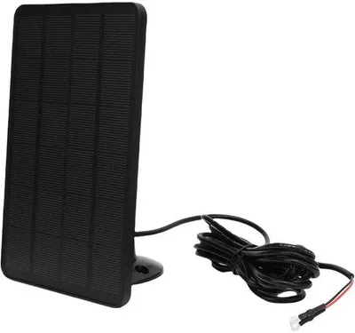 Image de Panneau solaire de 10W pour caméra vidéo - Écologique et efficace - Compatible avec les caméras 2K - Adapté aux caméras Nest - Pour une utilisation en extérieur