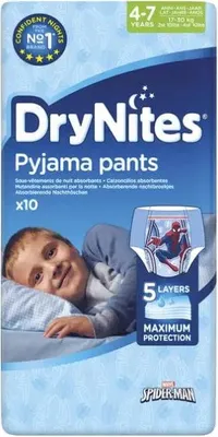 Obrázok produktu pre Huggies DryNites Pyjamahosen 47 Jahre, 10er-Pack