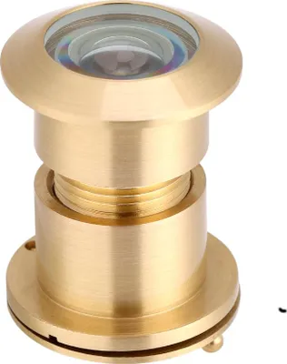 Zdjęcie produktu dla wizjer drzwiowy o szerokim kącie widzenia 28 mm z wytrzymałą osłoną prywatności Golden