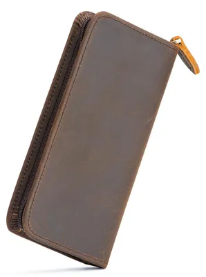 Zdjęcie produktu dla Vintage Skórzane Etui na Długopisy z 3 Przegródkami