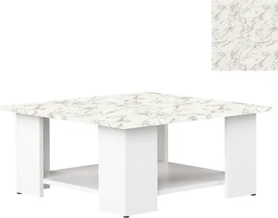 Obrázek produktu pro Konferenční stolek Interia Zita White - mramor