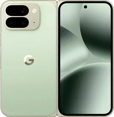 Produktbild von Google Pixel 10 Pro Fold - 5G Smartphone - Dual-SIM - RAM 16 GB / Interner Speicher 512 GB - OLED-Display - 8" - 8" - 2152 x 2076 Pixel 2152 x 2076 Pixel (120 Hz) - Triple-Kamera 48 MP, 10,5 MP, 10,8 MP - 2x front cameras 10 MP, 10 MP - Jade