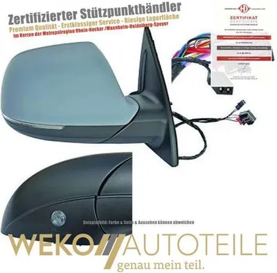 Produktbild von Außenspiegel rechts DIEDERICHS 1096624 für AUDI