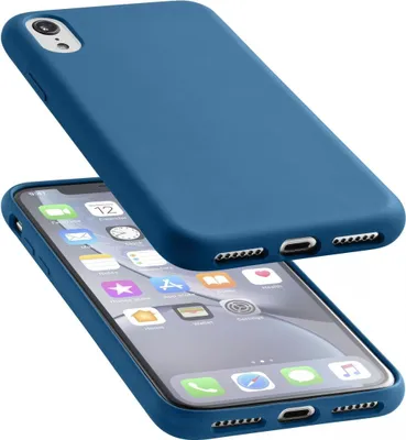 Produktbild von Cellularline Sensation - iPhone XR Soft-Touch-Schutzhülle aus Silikon, Cover, Apple, iPhone XR, 15,5 cm (6.1"), Blau