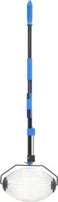 Produktbild von vidaXL Rollsammler Blau 127 cm Stahl