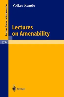 Zdjęcie produktu dla Lectures on Amenability