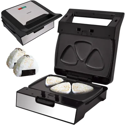 Zdjęcie produktu dla Syntrox Onigiri Rice Maker Multimaker MM-1400W Gusto z zestawem wymiennych płyt