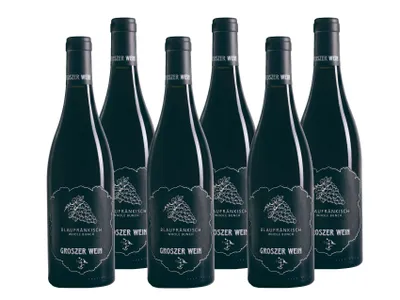 Produktbild von Naturwein Blaufränkisch Whole Bunch Limited Edition vom Weingut Groszer Wein - 6er Karton