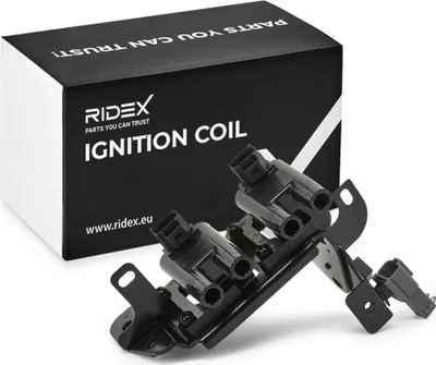 Produktbild von RIDEX 689C0099 Zündspule für HYUNDAI GETZ (TB) für KIA RIO II (JB)