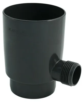 Produktbild von Marley Regensammler für Fallrohr mit Überlaufstop DN 105mm anthrazit Regen Fallrohrfilter