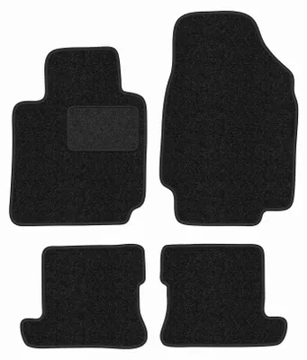 Obrázok produktu pre Velúrové autokoberce antracitové pre: Nissan Micra K12 CC 2003-2010 kabriolet, 4 ks