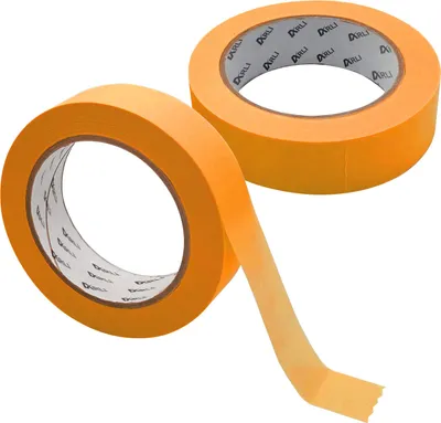 Produktbild von ARLI 2x Kreppband Goldband 30 mm x 50m Acrylat Abdeckbänder ECO für Maler und Lackierer
