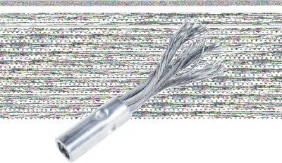 Produktbild von Bürstenzopf Seilwickeldraht 160 x 17 mm passend für AS-Motor 10 Stück