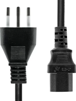 Obrázek produktu pro Prodlužovací napájecí kabel Itálie na c13 5m černý