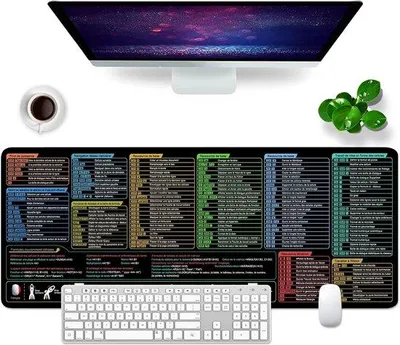 Produktbild von Famanu XL Gaming-Mauspad mit antirutsch Unterlage - 80 x 30 cm