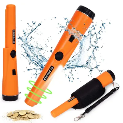 Obrázek produktu pro Voděodolný detektor kovů Pinpointer s LED a pouzdrem