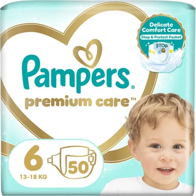 Produktbild von PAMPERS Premium Care Blatt. 6 (50 ks)