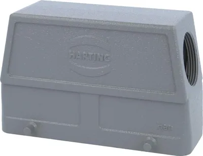 Produktbild von HART Tüllengehäuse M32 19300240527 seitl. Kabelausgang hohe Bauform