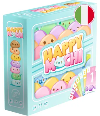 Immagine prodotto di Asmodee - Happy Mochi - Versione italiana - Un dolce gioco di carte da giocare con tutta la famiglia