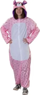 Produktbild von Kostüm - Bär pink - für Erwachsene - Einheitsgröße