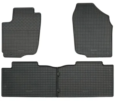 Gummifußmatten Set 4-teilig für Toyota RAV4 IV (2013-2016), schwarz
