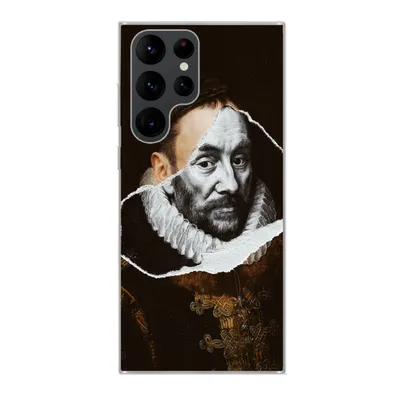 Produktbild von MuchoWow® Handyhülle Schutzhülle Hülle für Samsung Galaxy S22 Ultra Wilhelm von Oranien - Alte Meister - Adriaen Thomasz Silikon Softcase Handy Hülle - Abbildung