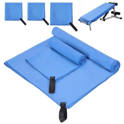 Productafbeelding van Microvezel Handdoek Set van 3 voor Reizen en Sport
