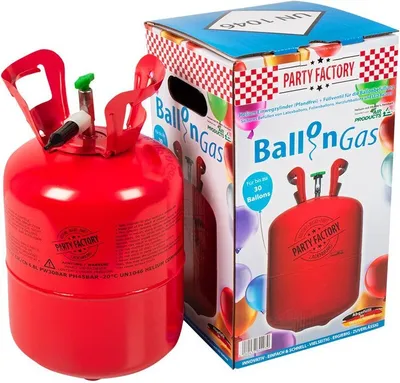 Produktbild von Helium Ballongas für 30 Luftballons, Heliumflasche