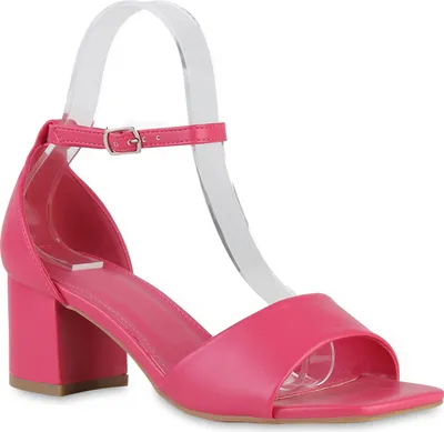 Produktbild von VAN HILL Damen Klassische Sandaletten Elegante Schuhe 840917, Farbe: Fuchsia, Größe: 36