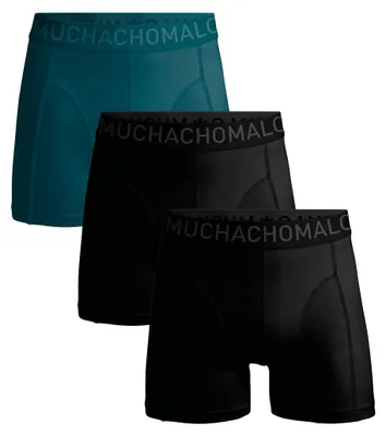 Produktbild von Muchachomalo Herren Boxershorts – 3er Pack – Microfaser & Stretch – Leichte Sport-Unterwäsche – Größe L - MICROFIB1010-191