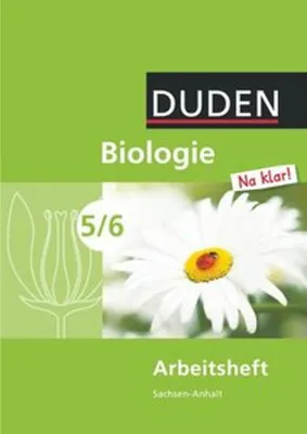 Immagine prodotto di Biologie Na klar! 5/6 Arbeitsheft. Sachsen-Anhalt Sekundarschule