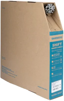Image de Câble intérieur de dérailleur SHIMANO Carton de 100 pièces, 2100 mm de long