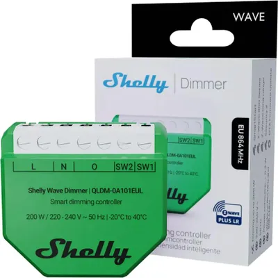 Produktbild von Shelly Wave Dimmer EU LR Inteligentny kontroler ściemniania