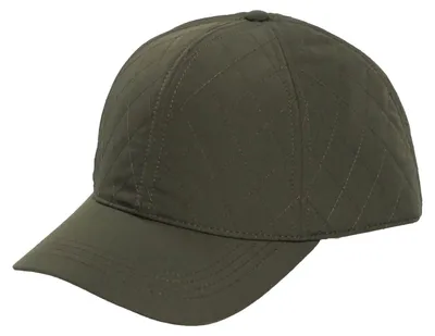 Produktbild von bugatti Cap With Quilted Look Dark Olive olivgrün