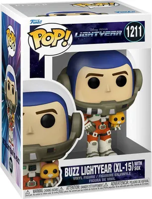 Produktbild von Pixar Lightyear - Buzz Lightyear (XL-15) with Sox 1211 - Funko Pop! - Vinyl Figur