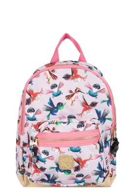 Produktbild von Pick & Pack Kinderrucksack S Birds Soft Pink, ab 3 Jahren, ergonomisch