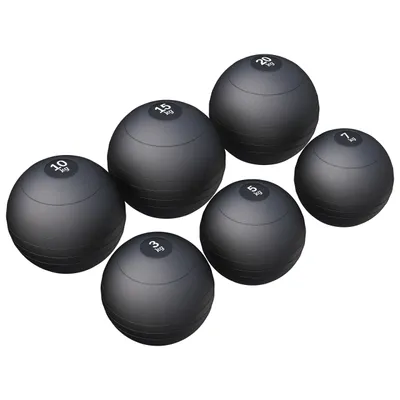 Produktbild von GORILLA SPORTS® Slam Ball – 3–20 kg – Rutschfester Medizinball & Fitnessball mit griffiger Oberfläche – Trainingsball für funktionelles Workout