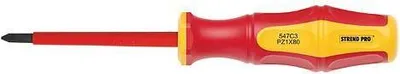 Image de Tournevis Strend Pro CX547B, VDE PH 0x60 mm, Phillips, electricien