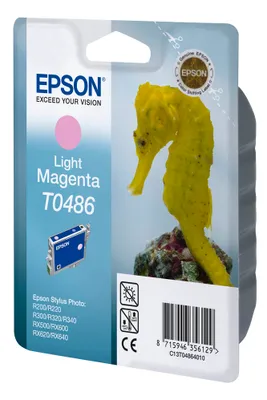 Zdjęcie produktu dla Epson T0486 Light Magenta Cartridge - Retail Pack (untagged)