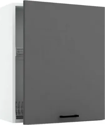 Produktbild von Szafka kuchenna wisząca z ociekaczem 60 CLARA W60 SU P/L szara grafit