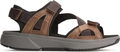 Produktbild von Xsensible Lombok Herrensandale, Havanna, Leder/Textil, NEU - Herrenschuhe Sandale / Pantolette, Braun, leder/textil