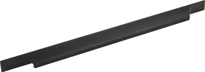 Produktbild von Furnipart Designer Griffleiste Primo LA 2x 156,33mm - Schrankgriff Breite 589, Aluminium schwarz matt gebürstet