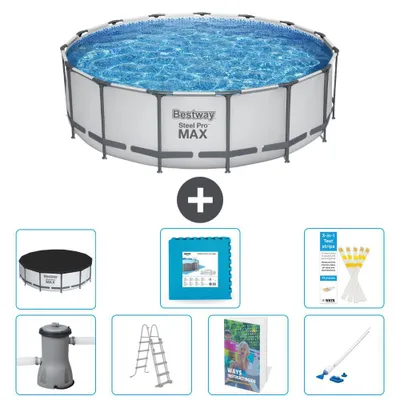 Immagine prodotto di Bestway Steel Pro MAX Rotonda - 488x122 cm - 8 pezzi S531