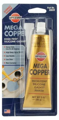 Produktbild von K2 Silikon elastische Universal Dichtmasse Abdichtung Kupferfarbend 85g -700°C