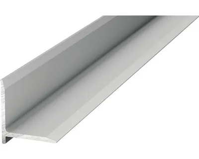 Produktbild von Prinz Wandanschlussprofil Alu silber selbstklebend 13,1 x 13,1 x 2500 mm