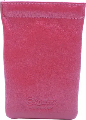 Produktbild von Esquire Leder Schlüsselmäppchen Logo Quick Key Case Red rot