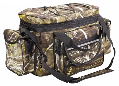 Imagen del producto de Mochila impermeable para pesca - Mochila portátil - Bolsa de almacenamiento - Caja de aparejos - Fabricada en nylon 600D - Dimensiones: 40 x 28 x 22 cm