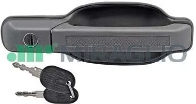 Produktbild von MIRAGLIO 80/348B Türgriff Links Rechts für IVECO DAILY III Kasten/Kombi Grau