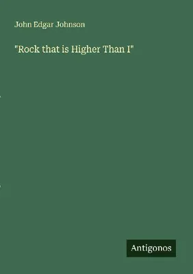 Produktbild von "Rock that is Higher Than I"